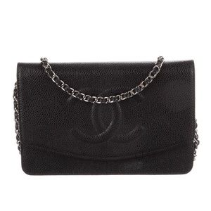 CHANEL Timeless Wallet on Chain AUTHENTIC